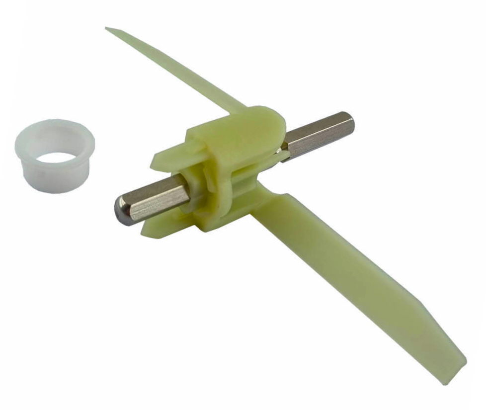 MUM Bosch robot - osa robotu, vrtulka - hřídelka 9 cm