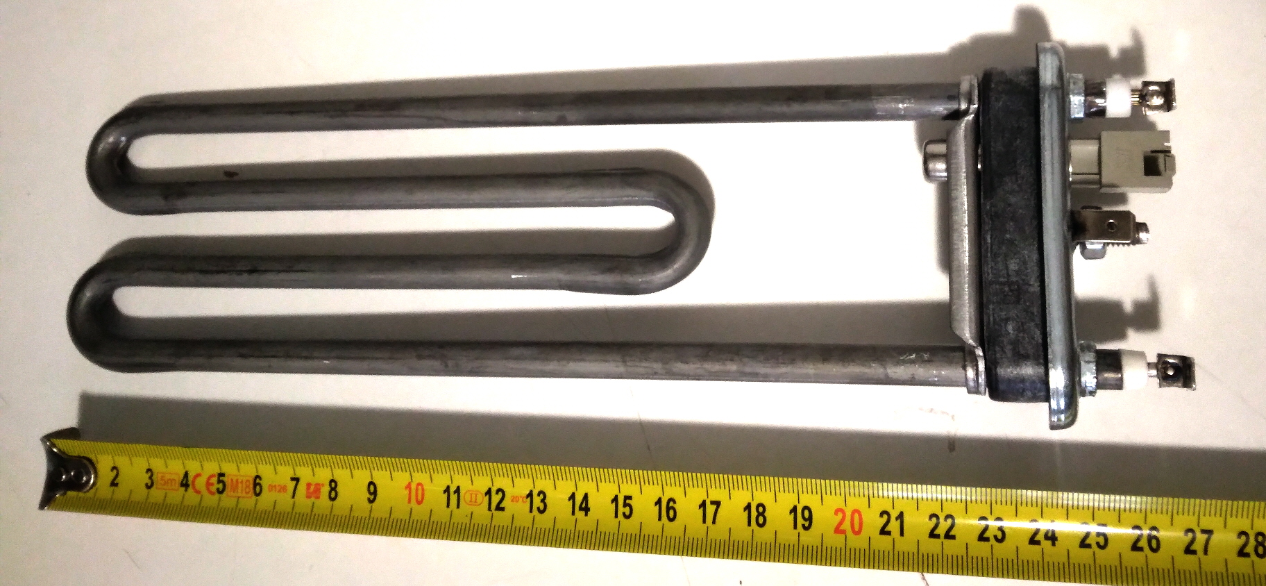 Topné těleso pračky Whirlpool 2050W 461973080571 - s NTC čidlem