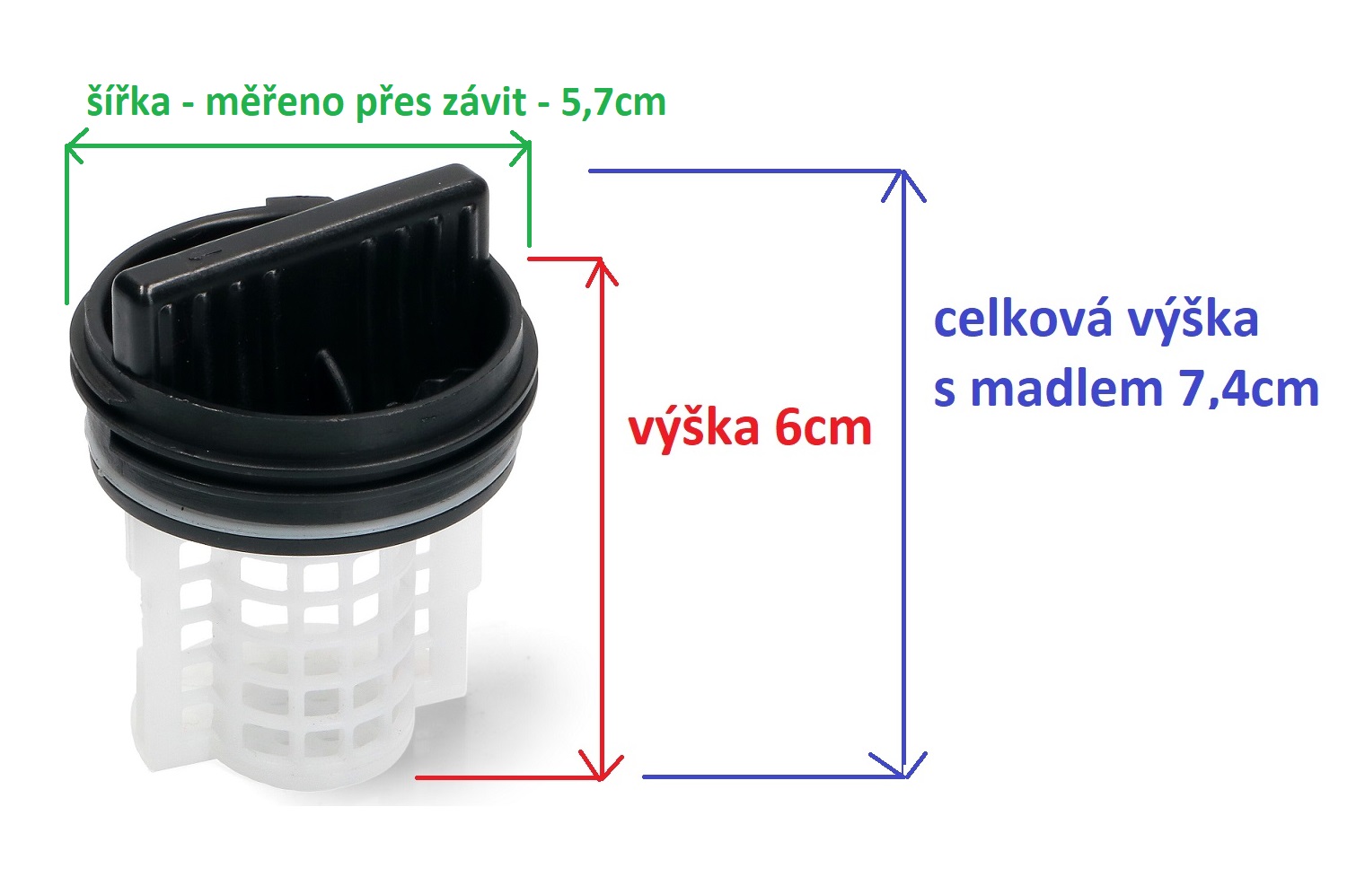 Filtr čerpadla pračky Samsung