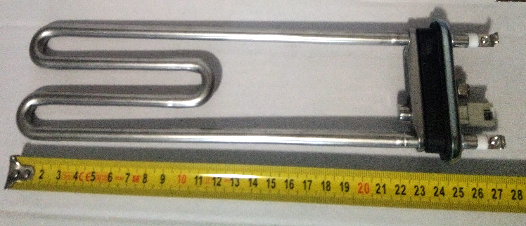 Topné těleso pračky BEKO 1950W - 24,5cm + NTC čidlo 2863700500