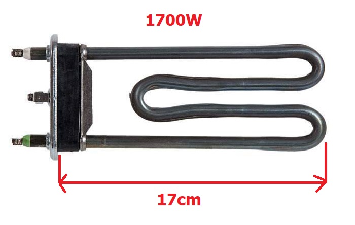 Topení pračky Ariston, Hot-Point, Indesit 1700W - 17cm - WITL, WITE, WT, WITP - Originál