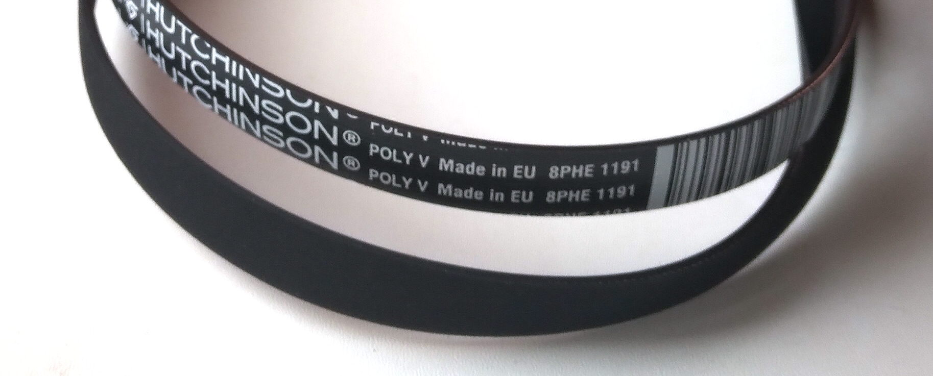 Klínový řemen 8PHE 1191 pračky Whirlpool, Indesit, Hot-Point, Ariston