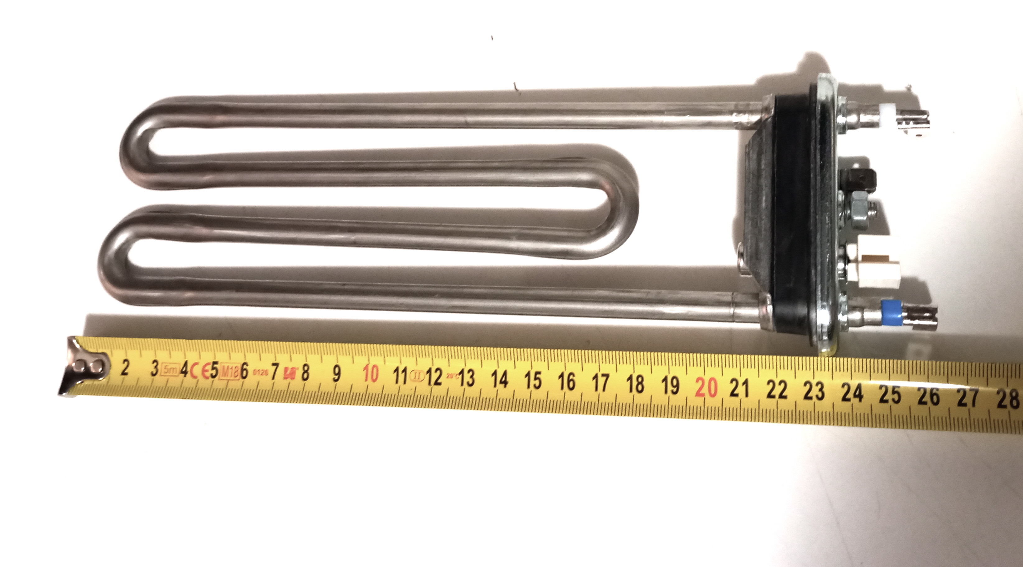 Těleso pračky topení Electrolux, Zanussi, AEG - 1950W s čidlem a pojistkou