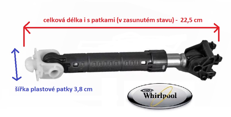 Tlumič pračky WHIRLPOOL, IGNIS s patkami