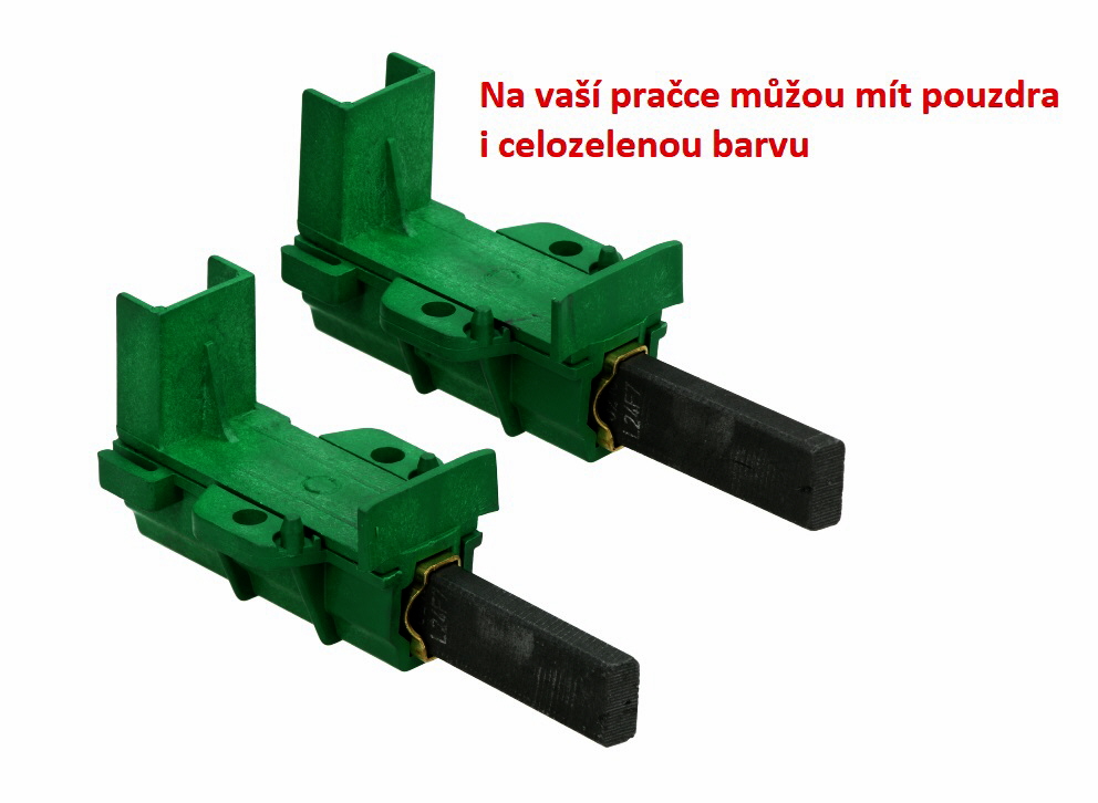 Uhlíky motoru pračky Beko - Originál pár