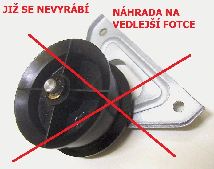 Kladka - kolečko napínací pro sušičky Indesit Ariston