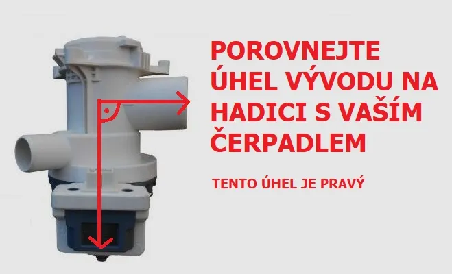 Čerpadlo pračky BEKO s filtrem